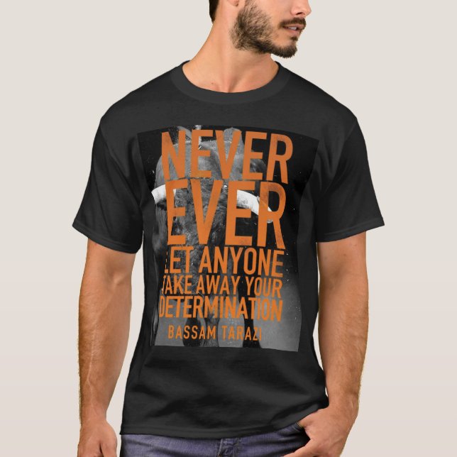 Camiseta Motivação de Workout (Frente)