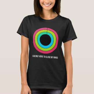 Camiseta Motivação desportiva, só estou aqui para fechar os