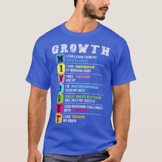 Camiseta Motivação do Cérebro na Sala de Crescimento Empree