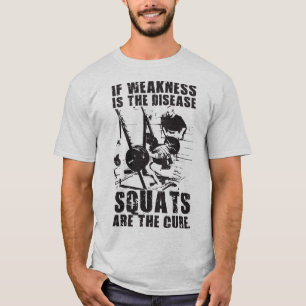 Camiseta Motivação do "Corpo" - O Quadrado é a Cura