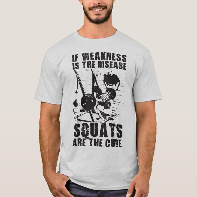 Camiseta Motivação do "Corpo" - O Quadrado é a Cura (Frente)