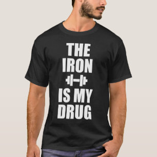 Camiseta Motivação do Gym do Bodybuilding - o ferro é mi