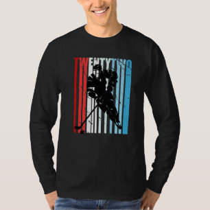 Camiseta Motivação do Jogador de Aniversário do Hóquei no G
