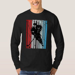 Camiseta Motivação do Jogador de Aniversário do Hóquei no G