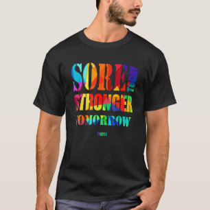 Camiseta Motivação do Workout Amanhã Mais Forte