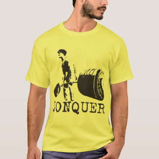 Camiseta Motivação do Workout - Conquistar