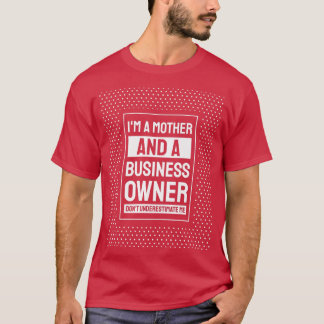 Camiseta Motivação Empreendedora Proprietários de Pequenas