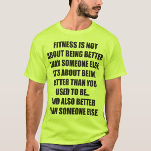 Camiseta Motivação engraçada do Gym da malhação