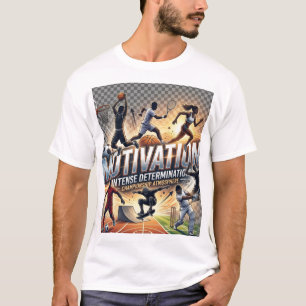 Camiseta Motivação Esportiva Tamil Determinação Intensa