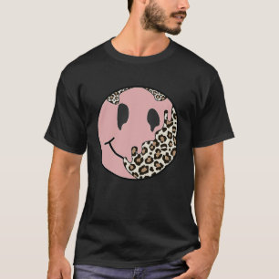 Camiseta Motivação Feliz Retrorando o Rosto de Fusão de Hoj