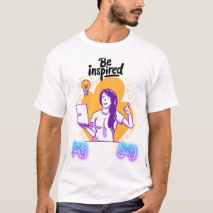 Camiseta Motivação inspirada pela força