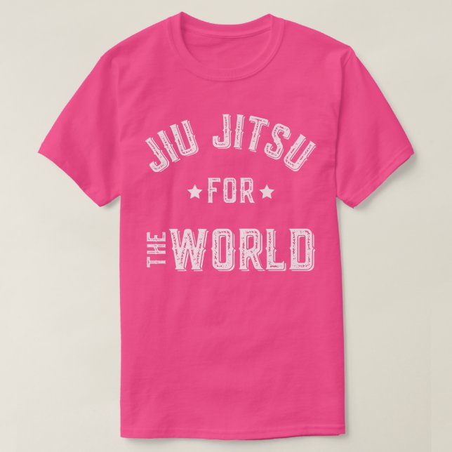 Camiseta Motivação Jiu-jitsu Jiu jitsu Para O W (Frente do Design)