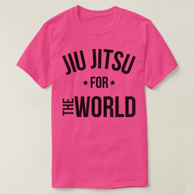 Camiseta Motivação Jiu-jitsu Jiu jitsu Para O W (Frente do Design)