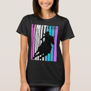 Camiseta Motivação Ocidental das Moças-de-Vaca Limitada Rod
