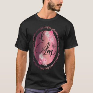 Camiseta Motivação Para As Mulheres Afirmação Positiva