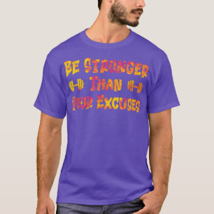 Camiseta Motivação Para Homens E Mulheres