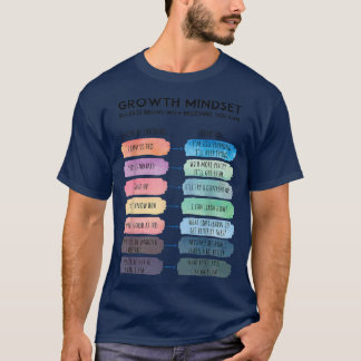Camiseta Motivação Pensamentos de Reframe de Conjunto de Cr