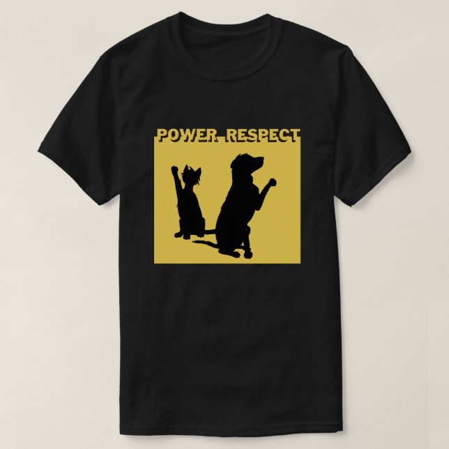 Camiseta Motivação Pro Escolha de Gato e Cão Pet (Frente do Design)