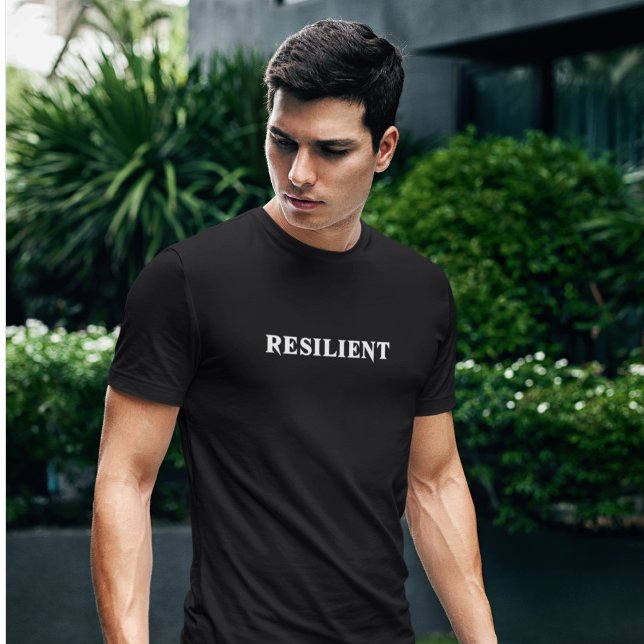 Camiseta Motivação Resiliente (Criador carregado)
