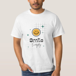 Camiseta Motivação: Sorria e Aproveite