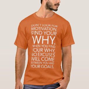 Camiseta Motivação vs O Seu Porquê De Sucesso, Hustle, Moti