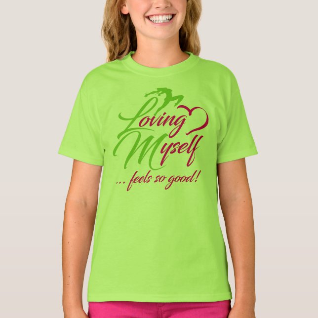 Camiseta Motivacional Amando a Mim Mesmo (Frente)