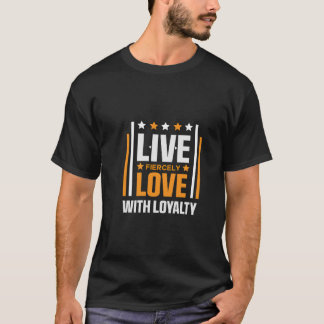 Camiseta Motivacional de Academia para Lealdade e