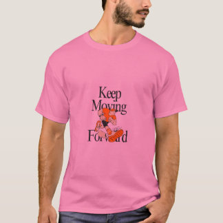Camiseta Motivacional de Corrida 'Continue Avançan