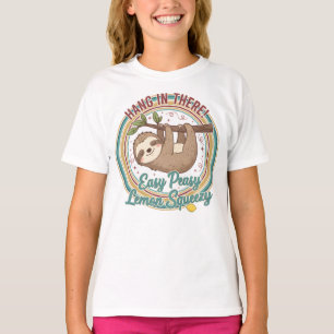 Camiseta Motivacional Easy Peasy Lemon Squeezy