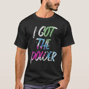 Camiseta Motivacional Eu Tenho O Poder Do Amor Inspiraciona