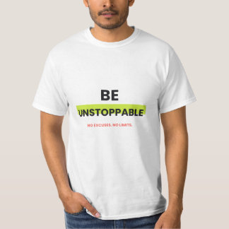 : Camiseta Motivacional Negrito Imparável