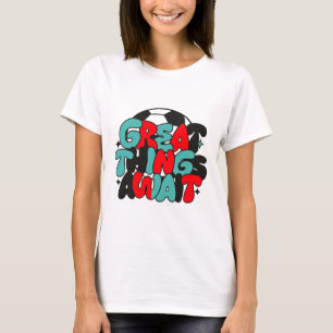 Camiseta Motivacional para Fã de Futebol