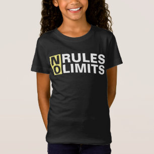 Camiseta Motivando Nenhuma Regra Sem Limites