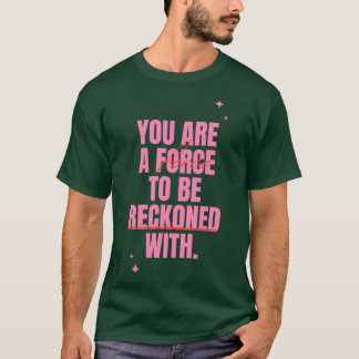 Camiseta Motivational cita a mudança de vida 36