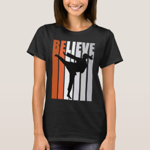Camiseta Motivational Girls Karate Womens acreditam na Oran