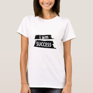 Camiseta Motivational I am Success Motivational