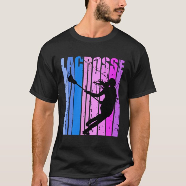 Camiseta Motivational Lacrosse Fan Loves Bday Player Team L (Frente)