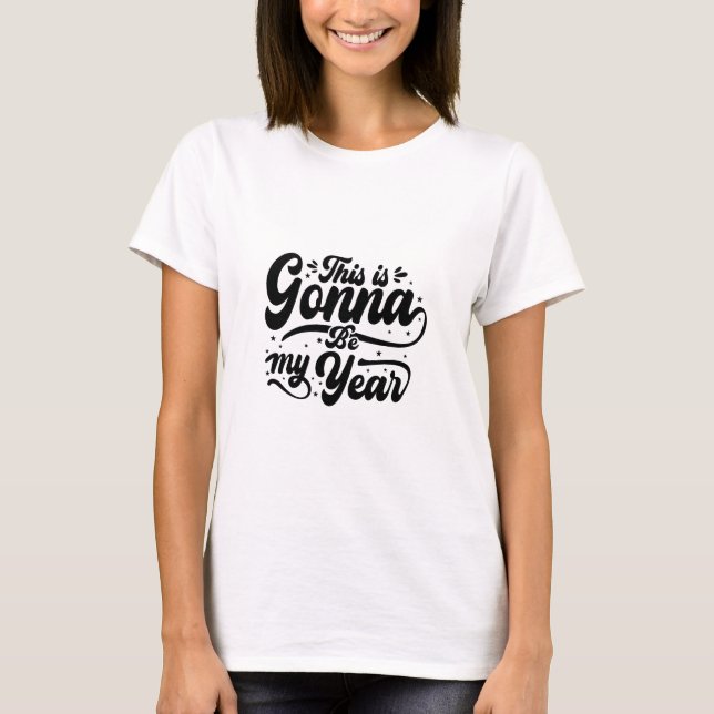 Camiseta Motivational New Year (Frente)