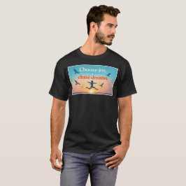 Camiseta Motivational Sunset Quote Art