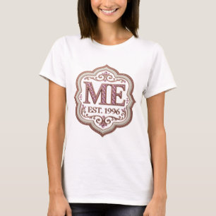 Camiseta Motivo Artístico Classic Gold ME EST 1996
