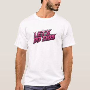 Camiseta Motivo Artístico Criativo VAMOS Fazer