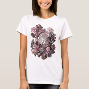 Camiseta Motivo Artístico de ARTE ABSTRATA Prateado Ousado