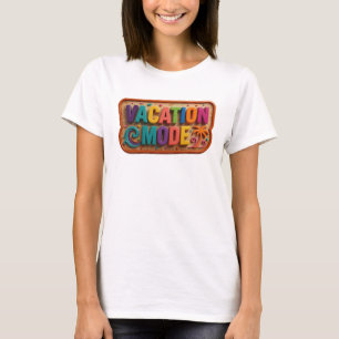 Camiseta Motivo Artístico Elegante Rosa MODO FÉRIAS