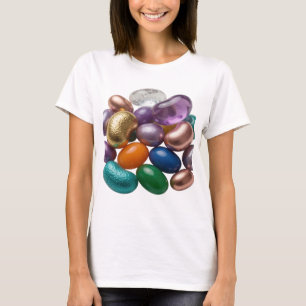 Camiseta Motivo Artístico Ícone Feijão GUMMY Prata
