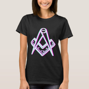 Camiseta Motivo Da Arquitetura Retroativa Para Um Designer