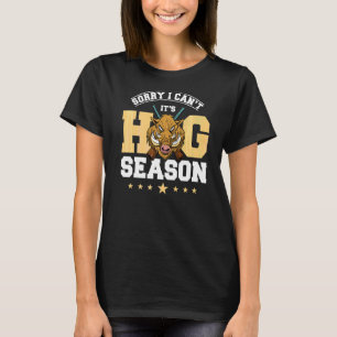 Camiseta Motivo de caça ao porco