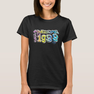 Camiseta Motivo de grafite Incrível desde 1988