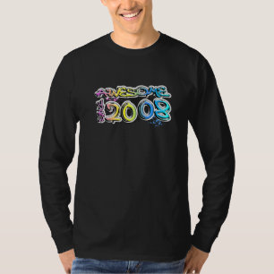 Camiseta Motivo de grafite incrível desde 2008