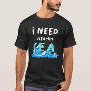 Camiseta Motivo Desportivo Água Preciso De Surf De Xito De