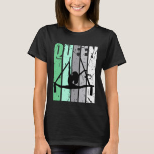 Camiseta Motivo Gráfico Retroativo da Rainha Aerialista Air